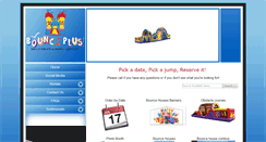 Desktop Screenshot of bounceplusllc.com